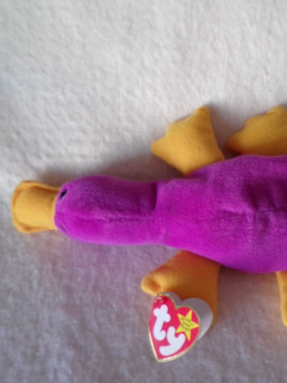 Ty Beanie Baby Patti The Platypus Plush RARE Highly Collectable 1993 style 4025